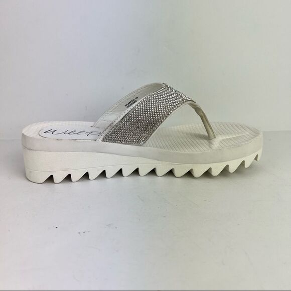 WILD PAIR- Kalabasas Thong Wedge Sandals - Picture 6 of 13